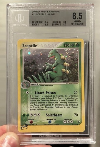 Sceptile graded BGS 8.5 for sale on eBay