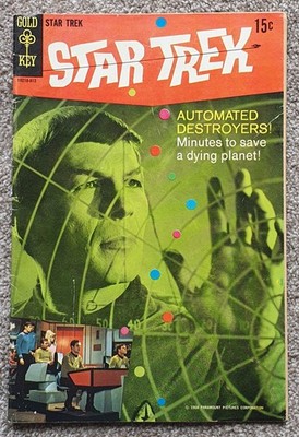 Star Trek - #3 - Gold Key - 1968 -  ( Whitman ) - 58 Years Old