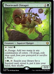 Thornvault Forager #197 Bloomburrow Rare MTG