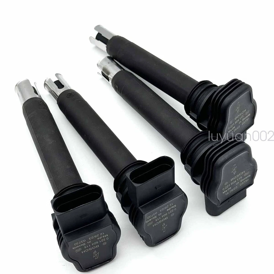 4X 0221604115 Ignition Coils for Audi A3 A4 A5 TT VW GTI 2.0L 06H905115B - Image 3 of 4