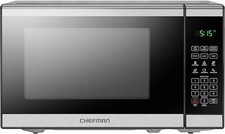 Microwave Oven Chefman 20L 800W  6 Presets 10 Power Levels Eco Mode easy clean