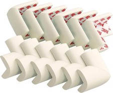 12 Pack Soft Corner Protector Baby Proofing Edge and Corner Guards, Black