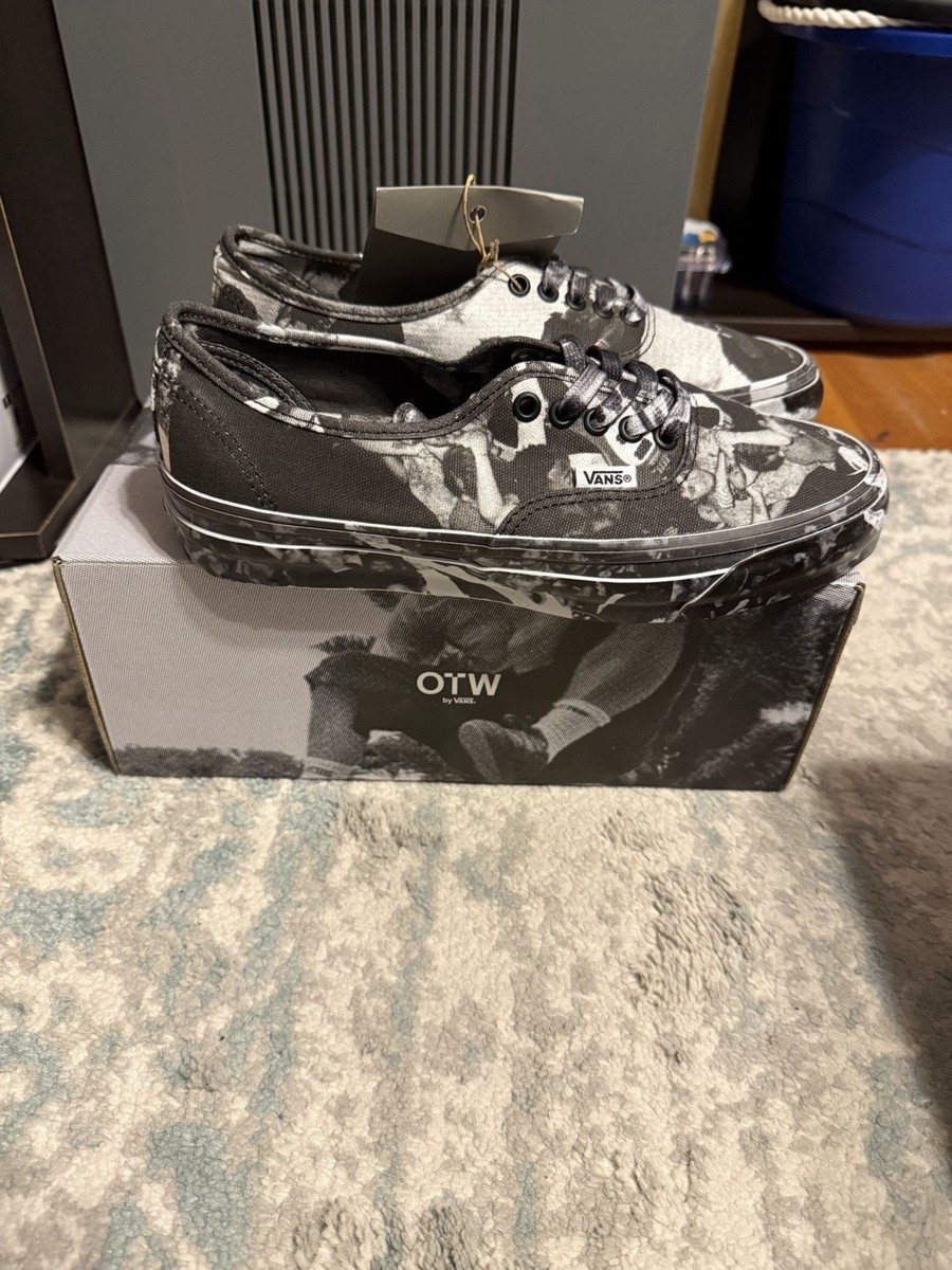 Vans OTW Authentic 44 x Atiba Jefferson Photo Print Grey Size 7.5M