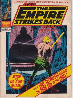 42796: Marvel UK EMPIRE STRIKES BACK WEEKLY #130 VF Grade