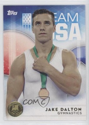 2016 Topps US Olympic & Paralympic Team and Hopefuls Gold Jake Dalton #25 0e61