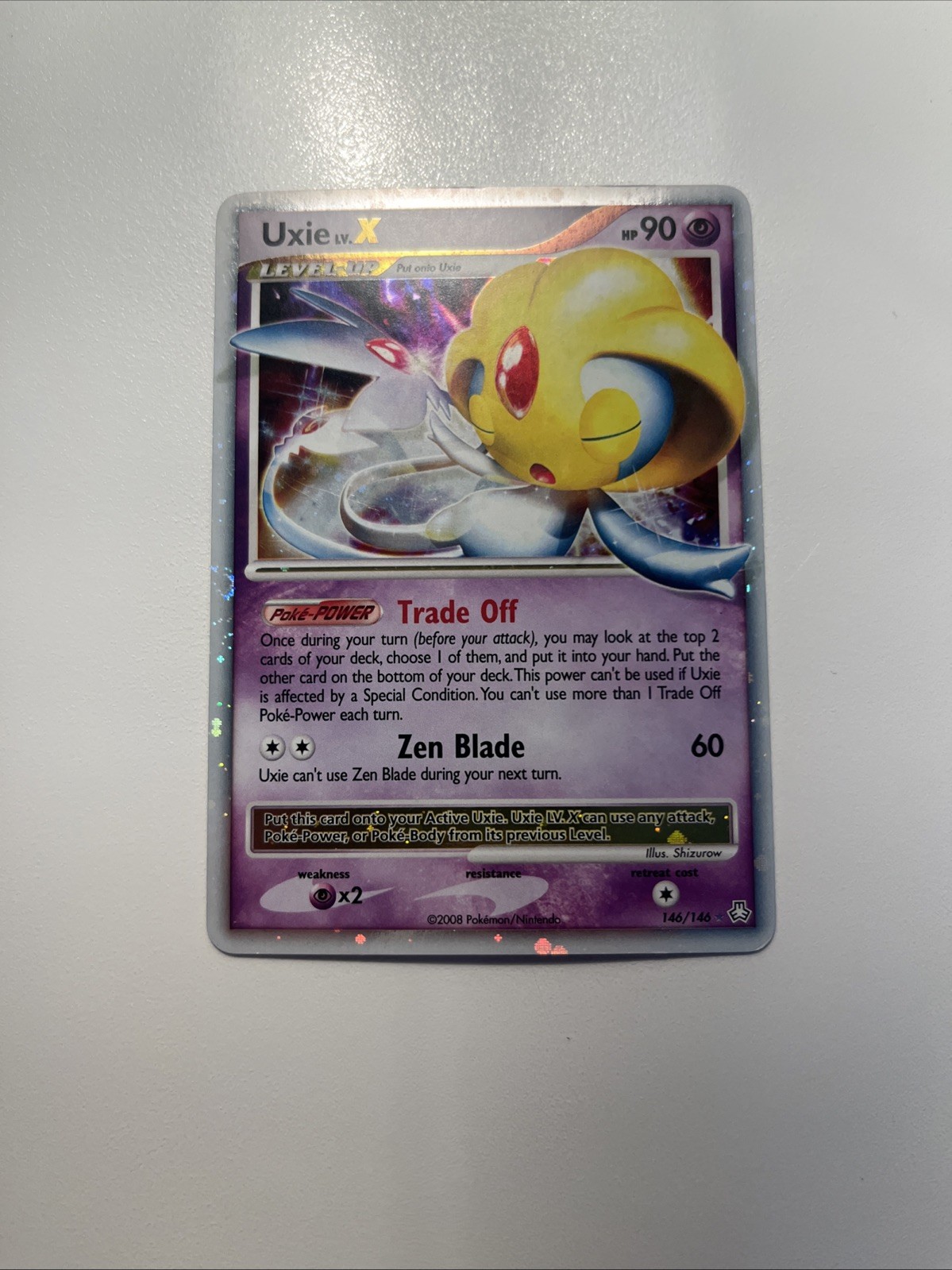 Uxie LV.X 146/146 Legends Awakened Holo