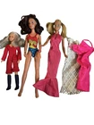 Vintage Barbie Fashion Doll Lot Wonder Woman Clothes 1970s TLC As Is