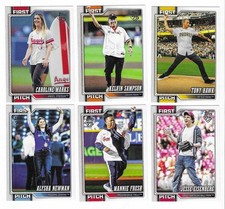 2026 Topps Baseball First Pitch Inserts Pick from List to Complete Your Set