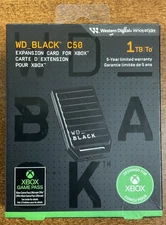 Western Digital Black C50 Storage Expansion Card for Xbox 1 TB WDBMPH0010BNC NEW