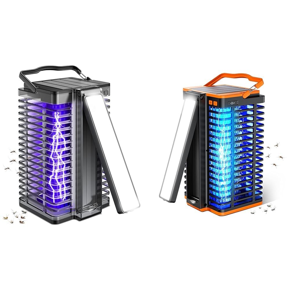 Солнечные Электрические противомоскитные лампы для чтения Evolpol 4200 В для заднего двора - ЧЕРНЫЙ 12790₽