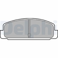 Delphi LP401 Bremsbelagsatz, Scheibenhandbremse FüR Besturn (Faw), Haima (Faw)