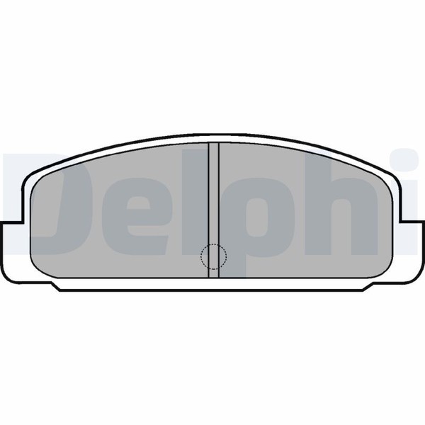 Delphi LP401 Bremsbelagsatz, Scheibenhandbremse FüR Besturn (Faw), Haima (Faw)-image