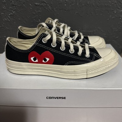 Converse Comme des Garcons Unisex High Top Shoes Mex Size 6 Women 8