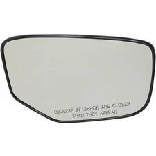 Mirror Glass For 2008-2012 Honda Accord Right Side with Backing Plate Convex
