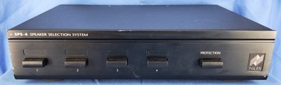 Niles SPS-4 Speaker Selection System 4 Pair Speaker Switch Tested Working USA