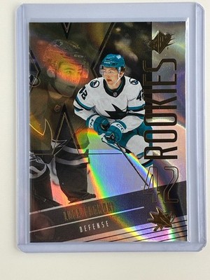 2025-26 Upper Deck SPx Luca Cagnoni GOLD PARALLEL Rookie #120 San Jose