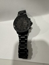 Citizen Eco-Drive Nighthawk Flight Chrono Men's Blk ION Watch CA0295-58E