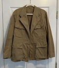 WW2 military US NAVY Officer's Khaki Jacket antique vintage WWII Uniform 1940s