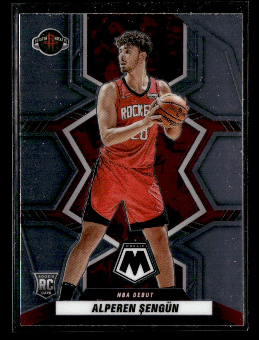 2021-22 Panini Mosaic #272 Alperen Sengun RC D052