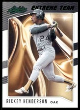 2021 Absolute Extreme Team Green Rickey Henderson Oakland Athletics #8