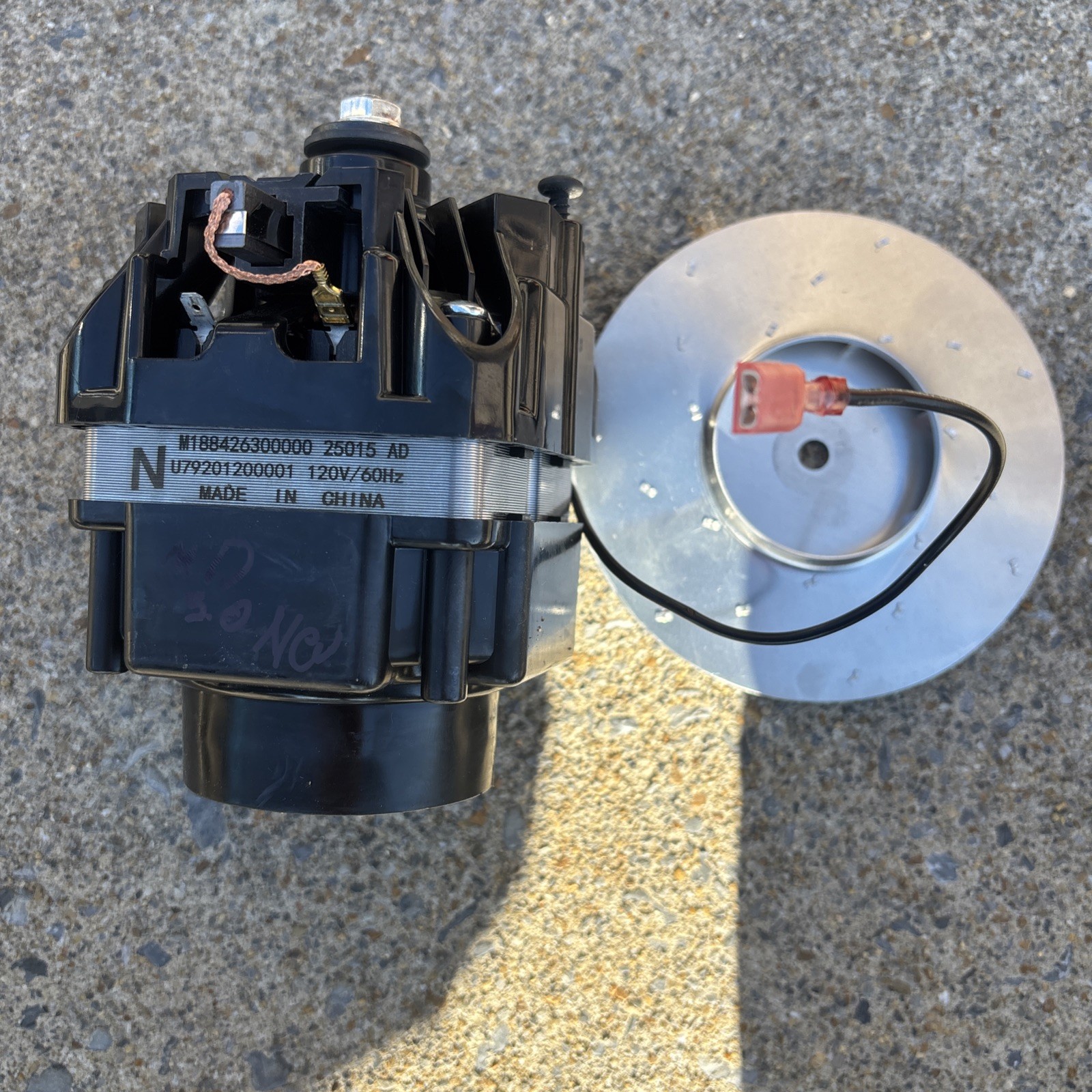 New 5hp OEM Ridgid Wet/Dry Vacuum Shop Vac Replacement Motor HD1200 WD4070
