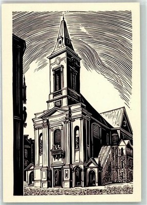 39703471 - Wien Kalvarienbergkirche Holzstich Hernals
