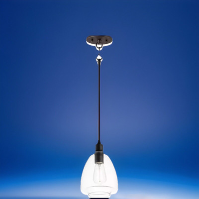Maxim Lighting 11112CLBK Babylon Pendant I-E2 ** Free Ship & Return!!    NEW