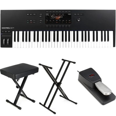 Native Instruments Kontrol S61 Mk3 61-key Smart Keyboard Controller Essentials