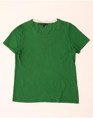 Banana Republic Herren T-Shirt Oberteil XL Grün Viskose BU05