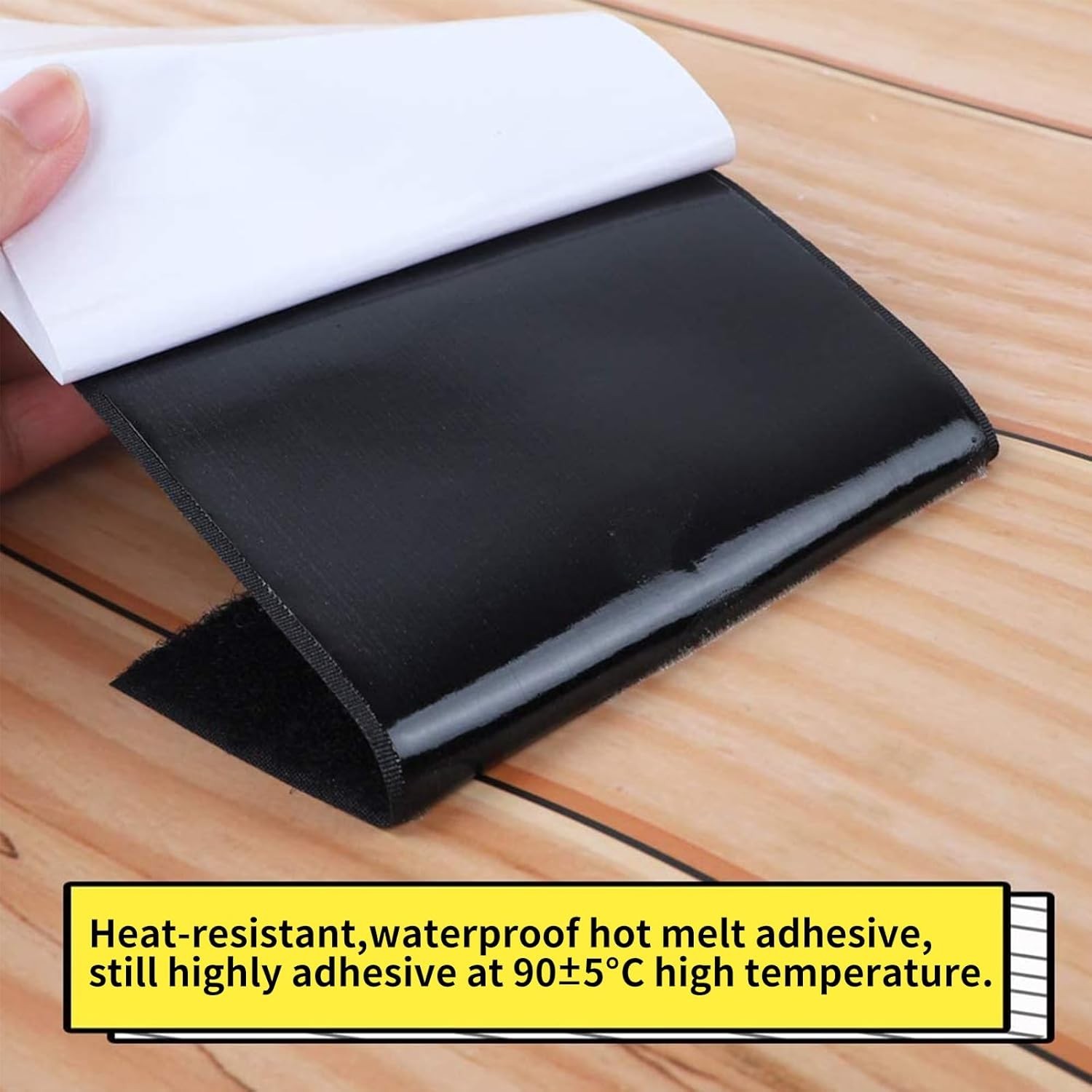 4 Inch x 9 Feet Heavy-Duty Hook and Loop Tape for Versatile Home & Office Use