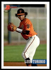 2021 Bowman Heritage Luis Toribio San Francisco Giants #198