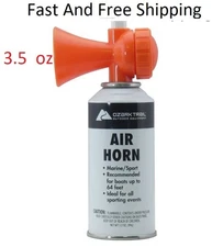 Super Loud Air Horn Can Emergency Hand Held Compressed Boat Horns Siren Boating