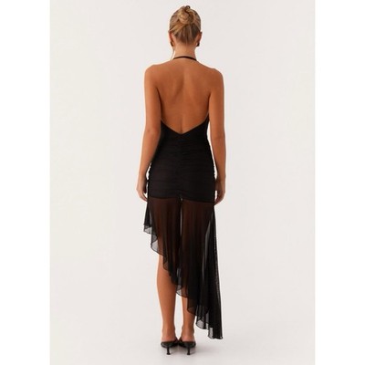 peppermayo mesh dress Peppermayo bad news mesh maxi dress - Yellow Floral