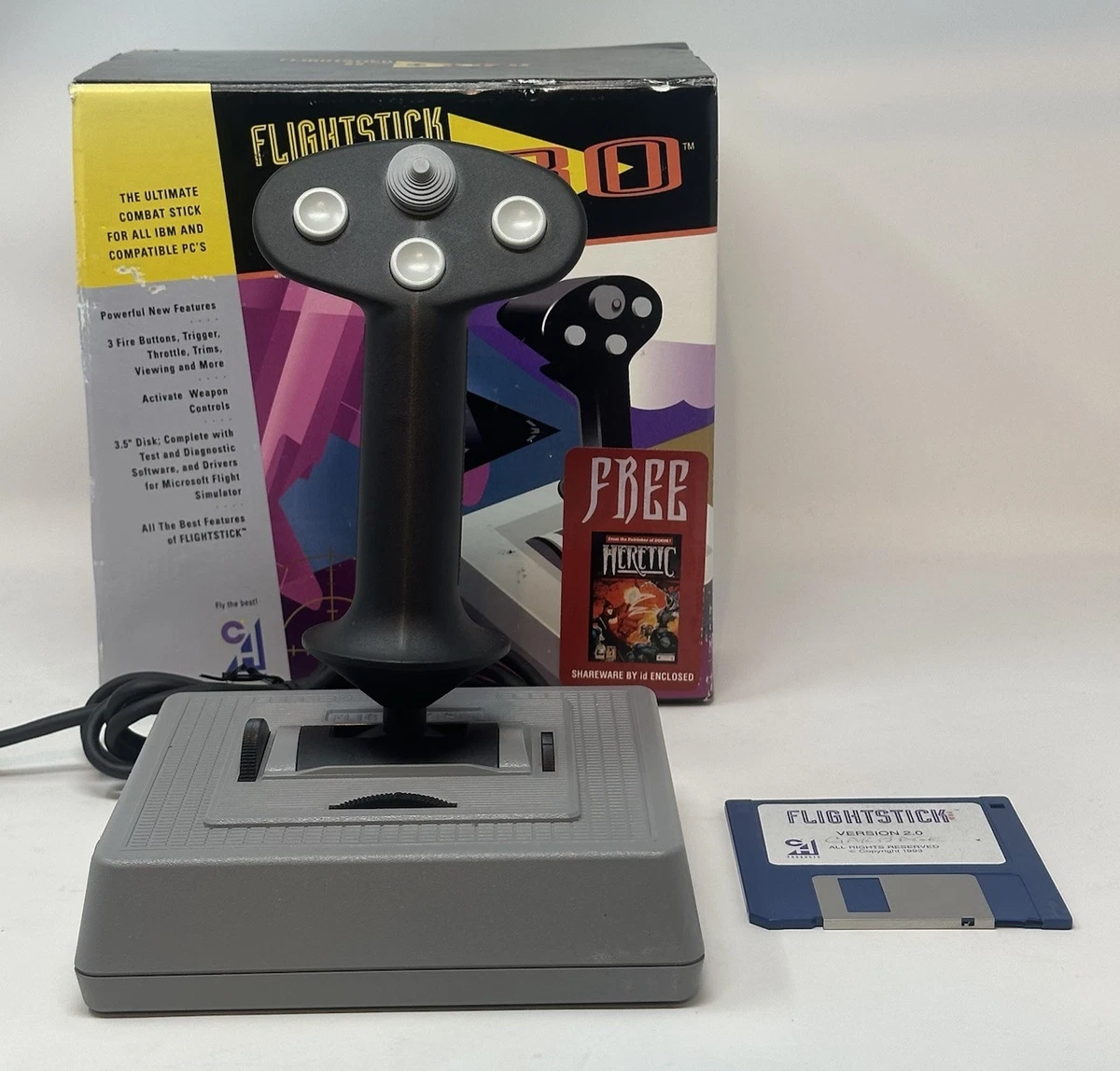 PC用ゲームコントローラー・コンバーター CH Products Fighter Stick