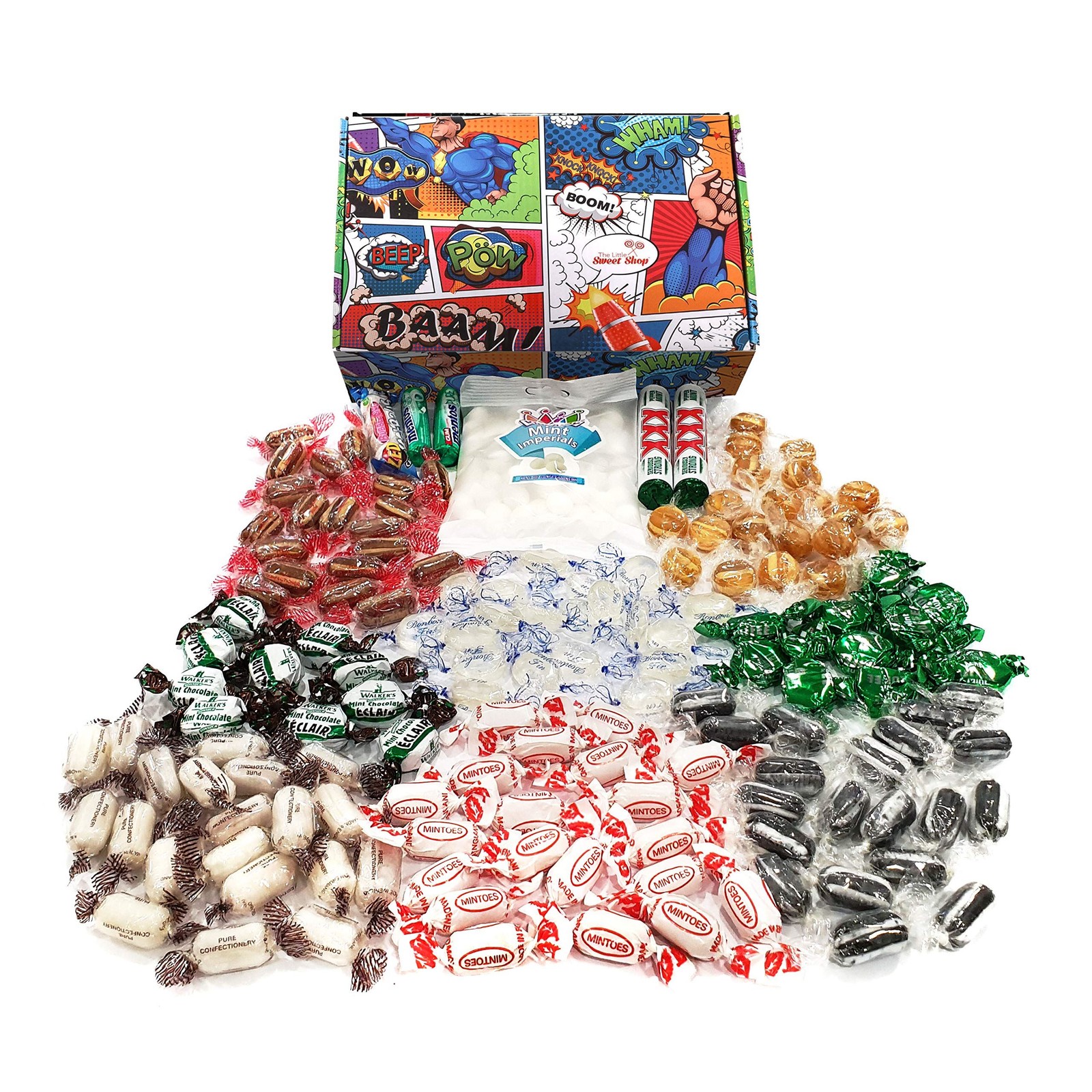 The Little Sweet Shop Mint Sweets Gift Hamper (Comic)