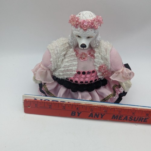 Katherine's Collection Wayne Kleski trinket box poodle dog pink black Rare HTF 7 - Picture 9 of 11