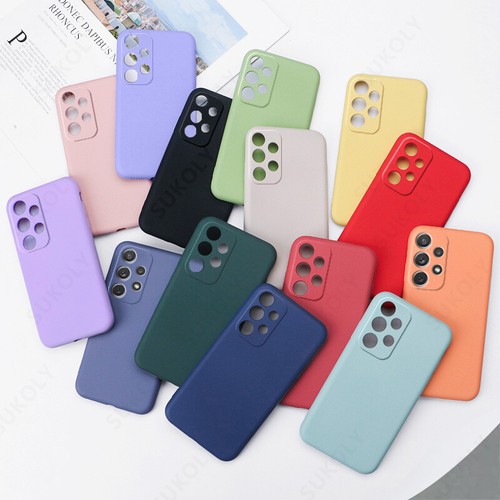 Liquid Silicone Case Cover For Samsung Galaxy S25 S24 FE S23 S22 Ultra S21 A52 - Picture 4 of 25