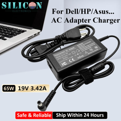 AC Adapter for HP 27F 2XN62AA#ABA IPS LED Monitor Power Supply Cord 65W Charger