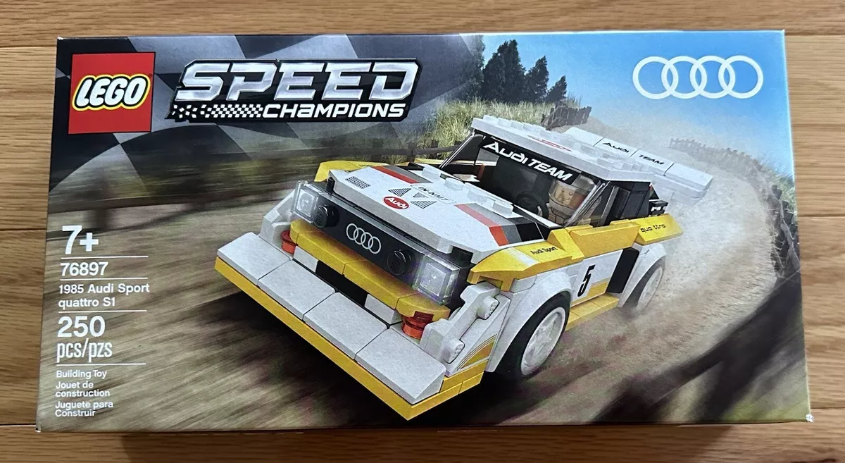 LEGO 76897, Speed Champions, 1985 Audi Sport quattro S1, New In Sealed  Box 673419319102