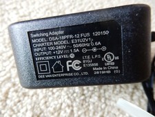 SWITCHING ADAPTER DSA-18PFR-12 FUS 100-240V 50/60Hz .6A 12V 1.5A