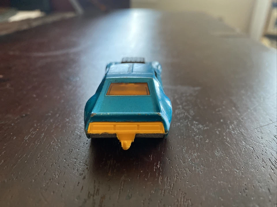 ВИНТАЖНЫЙ 1982 MATCHBOX LESNEY SUPERFAST NO9 AMX КОПЬЕ АВТОМОБИЛЬ СИНИЙ АКВА БИРЮЗОВЫЙ Б/У В ОТЛИЧНОМ СОСТОЯНИИ - Изображение 4 из 4