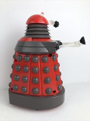 2012 Zeon Doctor Who Red Dalek Robot Alien Remote Control Figure