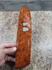 04-10 Toyota Sienna Woodgrain Bezel Trim Radio Climate Right Side