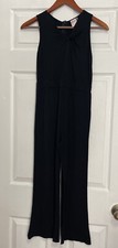 For All Seasons By Paper Crane Girls Black Jumpsuit Size M