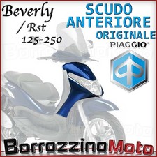 SCOCCA SCUDO ANTERIORE BLU MIDNIGHT ORIGINALE PIAGGIO BEVERLY SPORT 250 2007