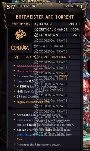 Tiny Tina's Wonderlands LEVEL 1 MODDED GEAR ⭐️ Articoli GodMode (PS4/5 | XBOX | PC) - Foto 198 di 207