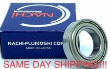 NACHI MADE IN JAPAN 6800 ZZ Deep Groove Bearing 10x19x5mm 61800 ZZ