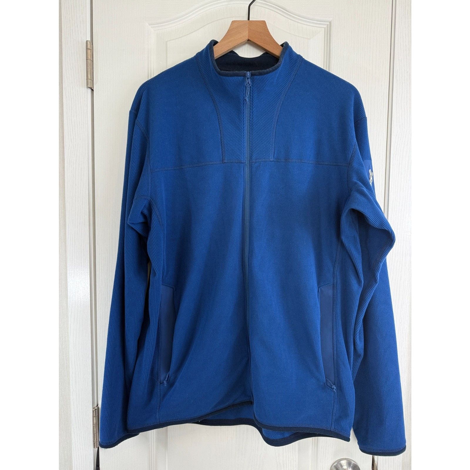 Arc'teryx Giacca Pile Uomo Polartec Full Zip Blu Poliestere Taglia L Large