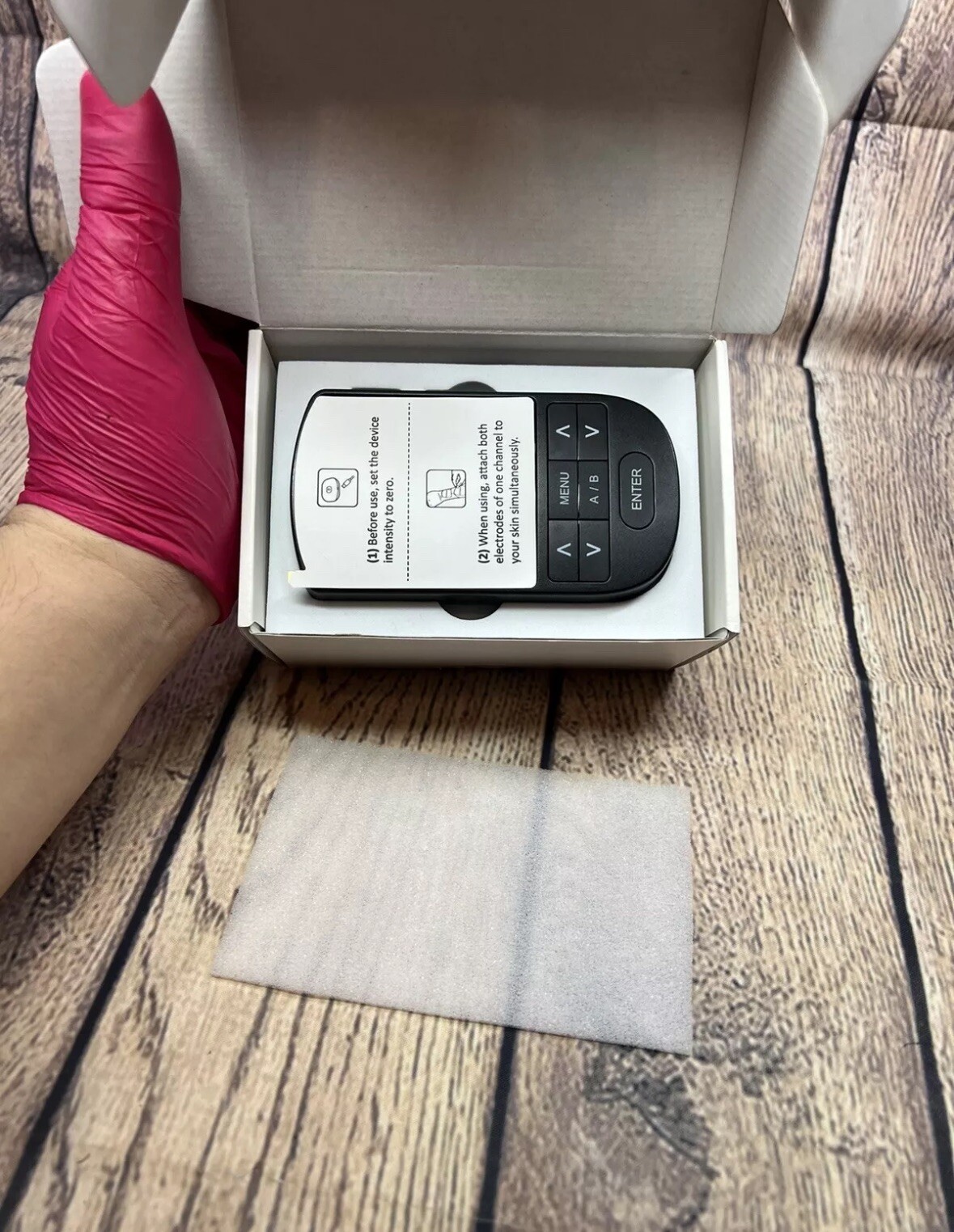 Dual TENS Machine EMS Muscle Stimulator 24 Modes 10 Pads Pain Relief