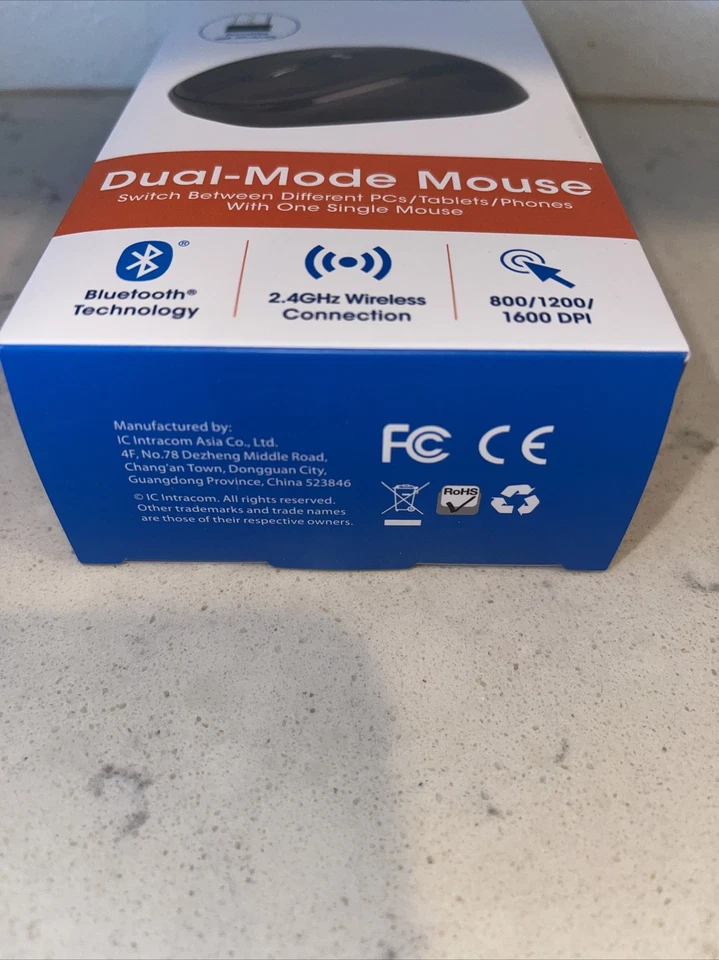 NEW Manhattan 179478 Dual-Mode Mouse Dual Mode Black - Image 3 of 4